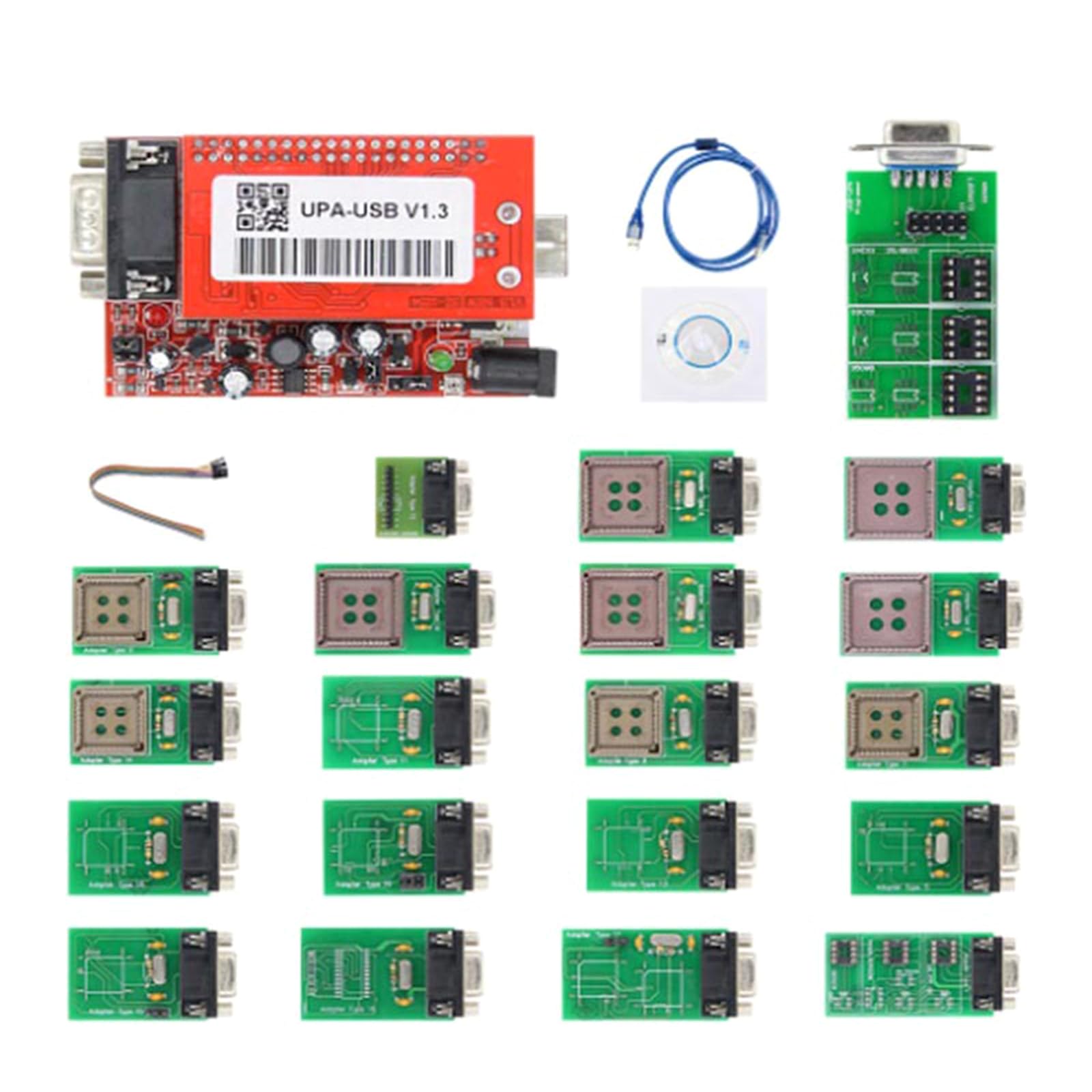 USB V2014 Adapter Pack Programmierer USB Programmierer Set mit umfangreicher Kompatibilität für Fahrzeug von FROMCEO