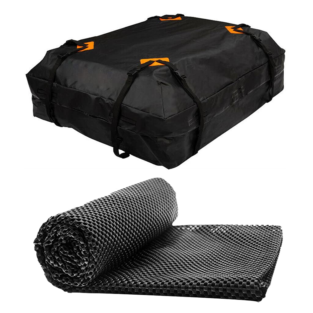 Vehicle Travel Heavy Duty RoofBag Black Waterproof Luggage Storage Bag For Spacious Storage Space von FROMCEO