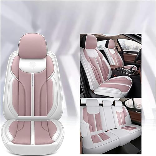 FROON Sitzbezüge Auto Autositzbezüge Universal Set für Citroen Ds4 C4 Cactus Ds5 C-Crosser C5 C4 C3 Aircross C4 C5 C3 C6 Berlingo C4 Grand Picasso Auto Zubehör,Rosa von FROON