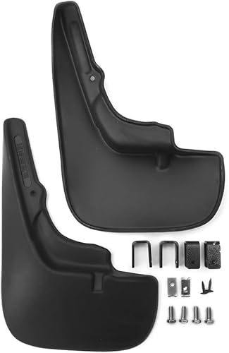 Schmutzfänger hinten FROSCH passend für TOYOTA Tundra with arch extensions 2014-2017 2 tlg, Schwarz von FROSCH