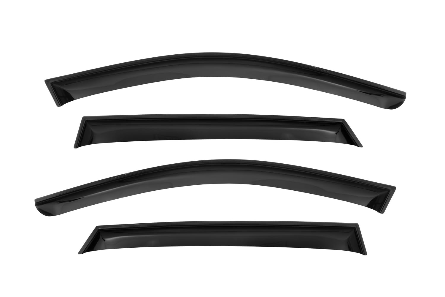 Windabweiser REIN passend für BMW X5 II (Е70) 2006-2013; Klebeband 3M, an der Türkante von FROSCH