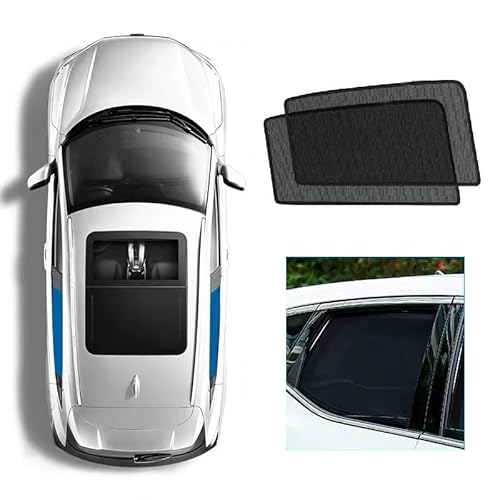 Autofenster Sonnenschutz für Volkswagen Golf VI Variant 2009-2013, Atmungsaktives Staubschutz PrivatsphäRe Schutz Abnehmbarer Autoscheiben Uv-Schutz,A/ 2 Front Windows von FRVRET