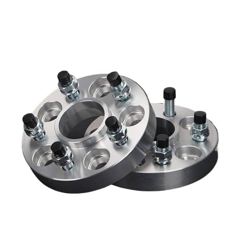 Auto Distanzscheiben Spurverbreiterungen 2 Stück 15/20/25/30/40mm PCD 5x108 CB 63,4 Oder 60,1mm Aluminium Rad Spacer Adapter 5 Lug Geeignet Für Ford Für Volvo(25mm CB 63.4) von FRVVPL