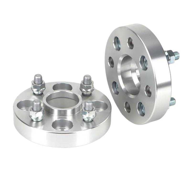 Auto Distanzscheiben Spurverbreiterungen 2 Stück Für 4lug Für Fit Für Jazz PCD 4x100 ID = OD = 56,1mm Auto Aluminium Rad Spacer Adapter 15/20/25/30/35/40/45mm Flansch(2PCS 45mm) von FRVVPL