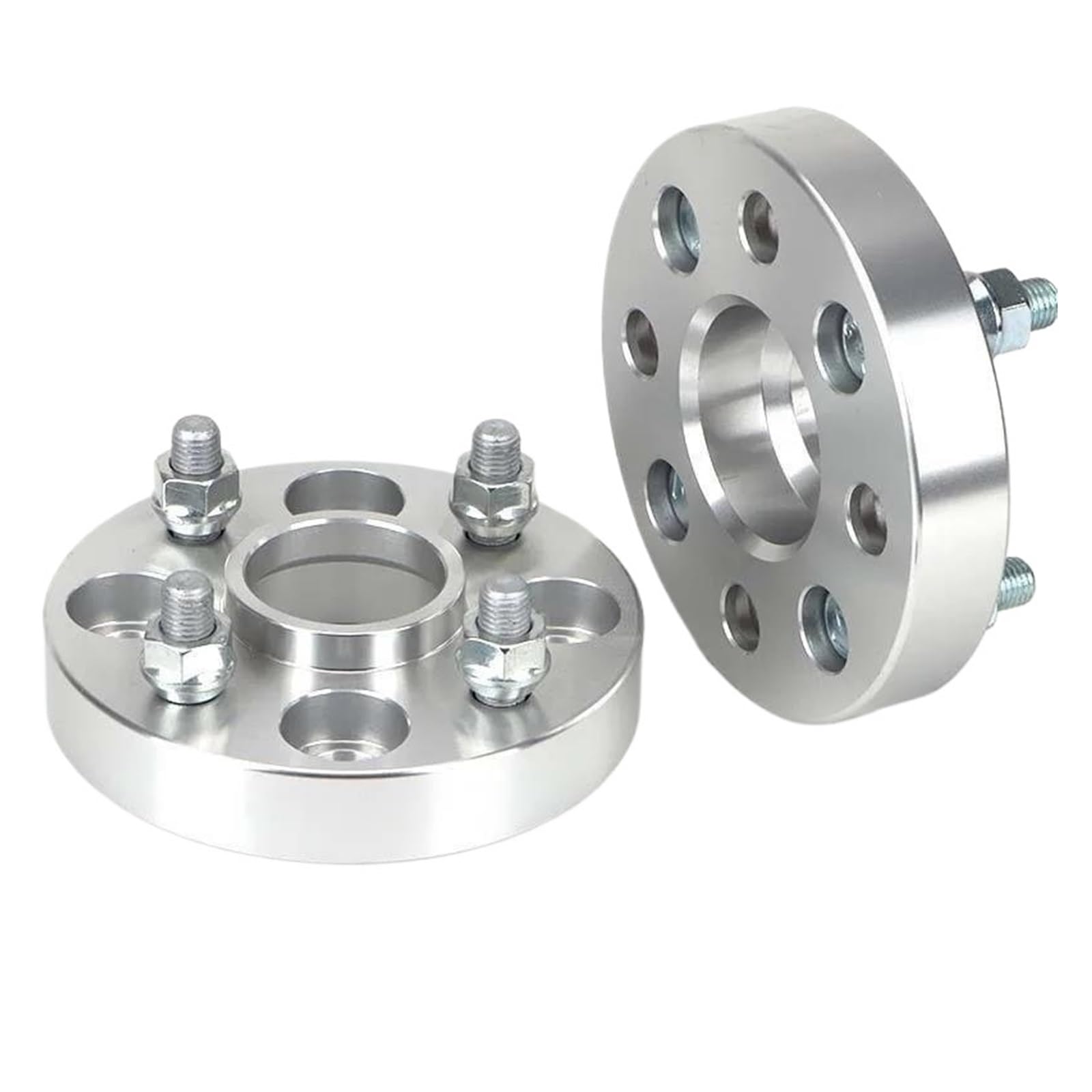 Auto Distanzscheiben Spurverbreiterungen 2 Stücke 4lug Für Fit Für Jazz PCD 4x100 ID = OD = 56,1mm Auto Aluminium Rad Spacer Adapter 15/20/25/30/35/40/45mm Flansch(2PCS 15mm) von FRVVPL