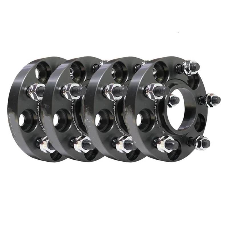 Auto Distanzscheiben Spurverbreiterungen 4 STÜCKE 5x108 60,1 Aluminium-Hub-Verbreiterung Adapter Für Chery Für Jetour Für Traveller Für T2 Flanschplatte T6-7075 Spurverbreiterungen(4pcs 25mm) von FRVVPL