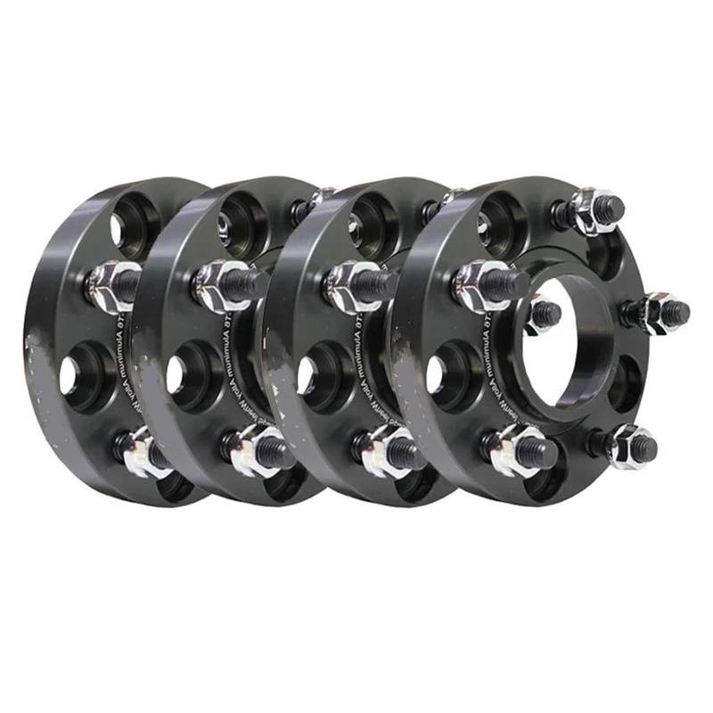 Auto Distanzscheiben Spurverbreiterungen 4 STÜCKE Aluminium Hub Verbreitert Adapter 5x108 60,1 Für Chery Für Jetour Für Traveller T2 Flanschplatte T6-7075 Spurverbreiterungen(4pcs 25mm) von FRVVPL