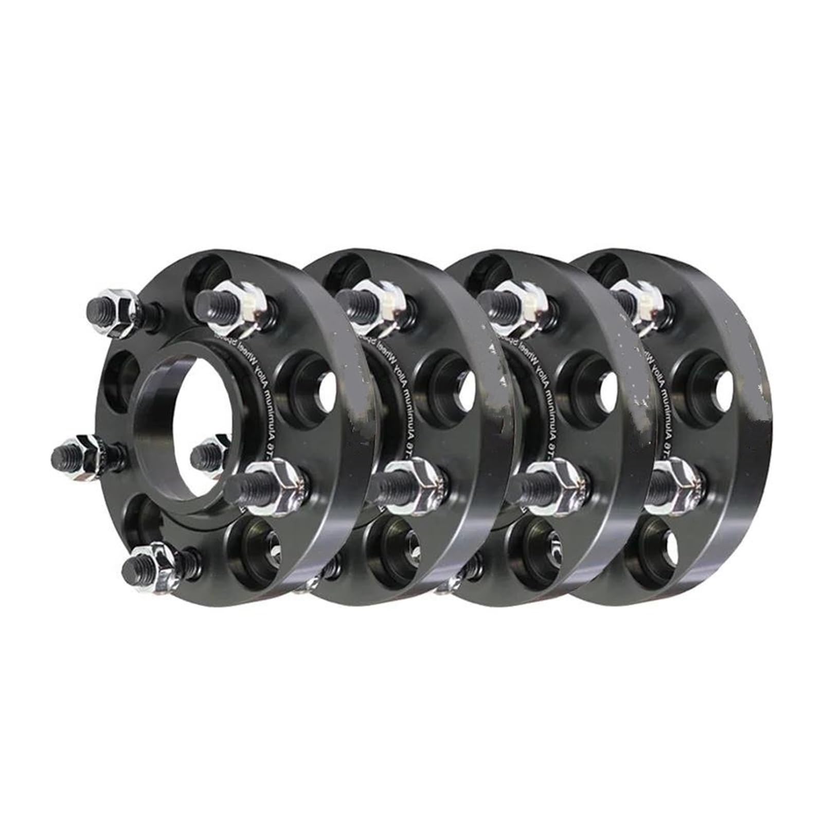 Auto Distanzscheiben Spurverbreiterungen 4 Stücke Für Mazda Autoteile 15/20/25/30/35mm PCD 5x114,3 CB 67,1mm M12x1.5 Spurverbreiterung Adapter 5 Lug Anzug Autozubehör(4pcs 7075 15mm) von FRVVPL