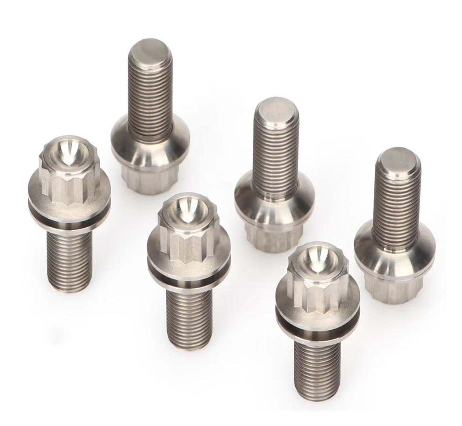 Auto Distanzscheiben Spurverbreiterungen Für Benz 4/20 STÜCKE M14x1.5 Titanlegierung Radschrauben Diebstahlsicherungsschrauben Anzug(20pcs 28mm) von FRVVPL