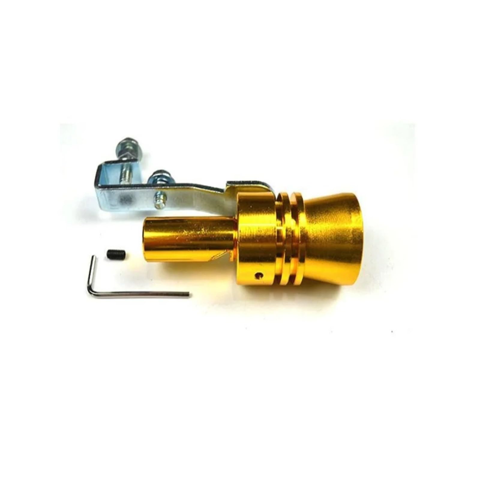 Auto-Endrohre Auto-Auspuffrohr Turbo Sound Whistle Für Toyota Für Corolla Für Yaris Für Tundra Für Tacoma Für RAV4 Für Aygo Für Avalon Für Auris Auspuffblende(Gold) von FRVVPL