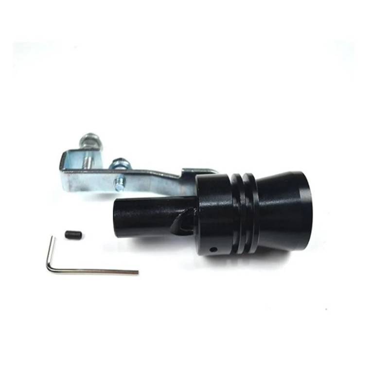 Auto-Endrohre Auto-Auspuffrohr Turbo Sound Whistle Für Toyota Für Corolla Für Yaris Für Tundra Für Tacoma Für RAV4 Für Aygo Für Avalon Für Auris Auspuffblende(Schwarz) von FRVVPL