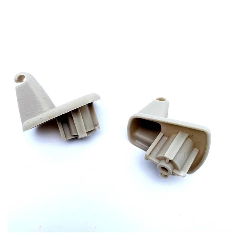 Auto Visier Sonnenschutz 2 Stücke Auto Sonnenblende Clips Halterung Aufhänger Clip Haken Halter 1EJ51BD1AA für Chrysler 300 2005-2007 2006 Sonnenblende von FRVVPL