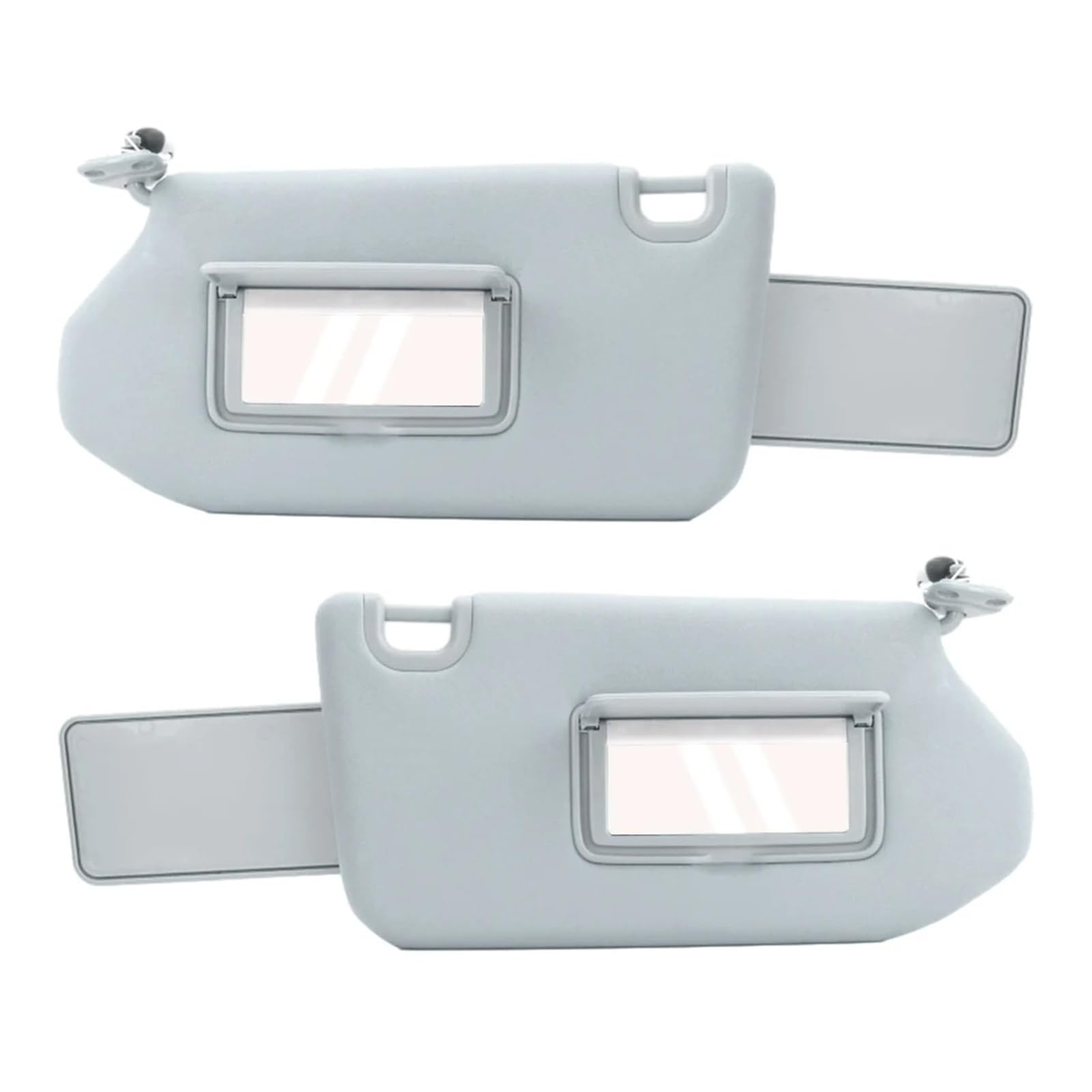 Auto Visier Sonnenschutz Auto Sonnenblende Schatten Links Rechts Seite W/Lampe Für Nissan Für Pathfinder R52 2013 2014 2015 2016 2017 2018 Sonnenblenden Sonnenblende(Grey Left and Right) von FRVVPL