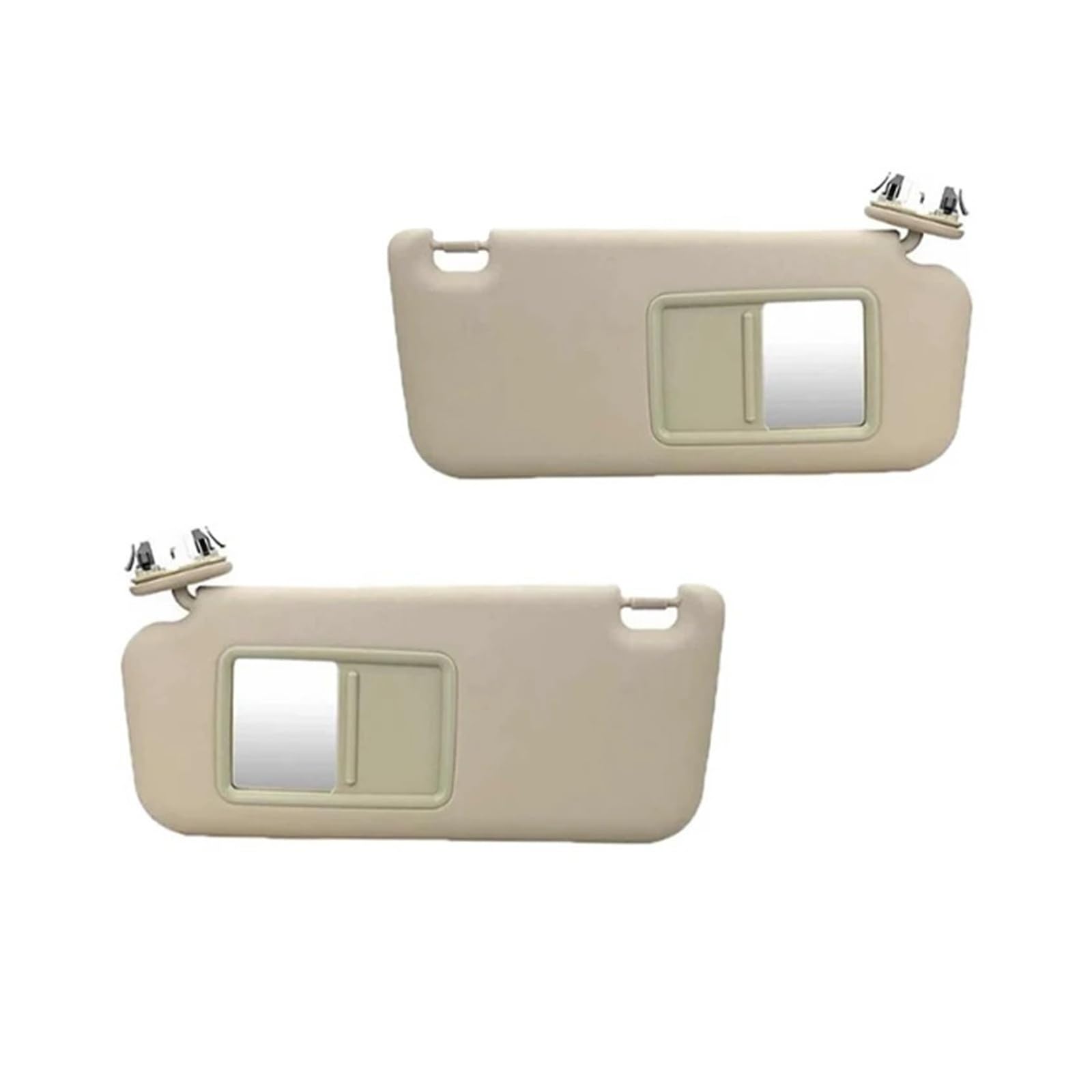 Auto Visier Sonnenschutz Ersatz Auto Innen Sonnenblende Für Toyota Für RAV4 2006 2007 2008 2009 2010 2011 2012 2013 Spiegel Sonnenschutz Sonnenblende(Beige Left and Right) von FRVVPL