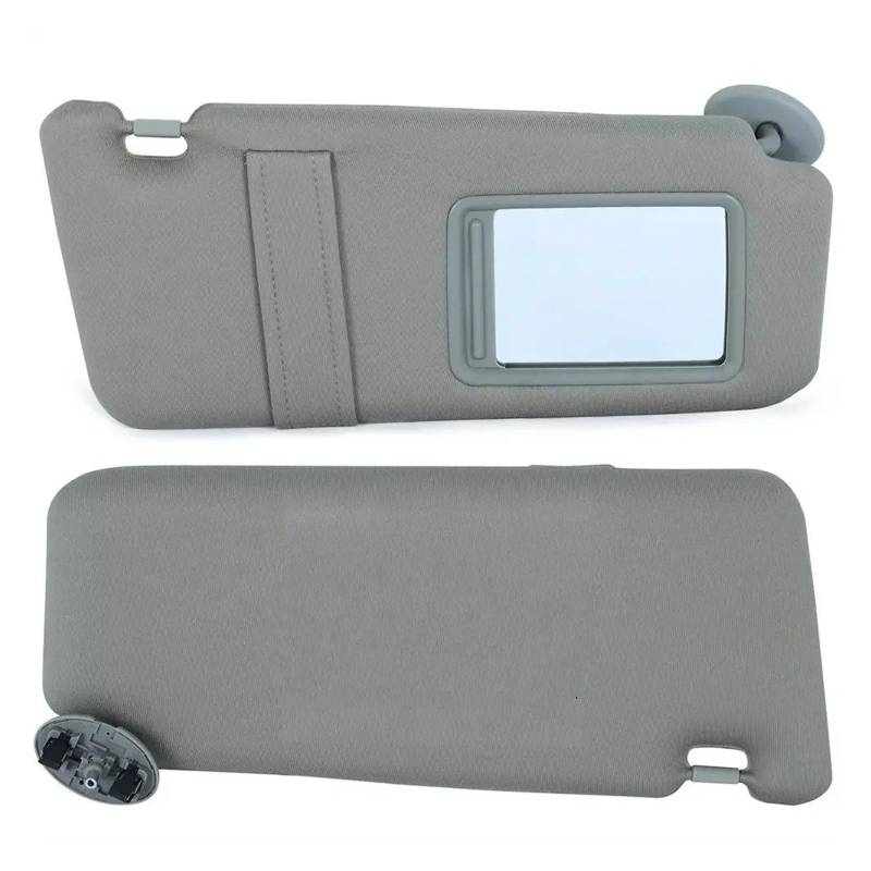 Auto Visier Sonnenschutz Grau/Beige Für Toyota Für Camry 2007 2008 2009 2010 2011 Auto-Sonnenblende Paar Links Und Rechts Ohne Schiebedach Ersatz Für Auto-Innenteile Sonnenblende(Gray) von FRVVPL