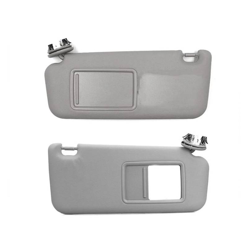 Auto Visier Sonnenschutz Links Rechts Seite Fahrerseite Beifahrerseite Beige Grau Auto Sonnenblende Für Toyota Für RAV4 2006 2007 2008 2009 2010 2011 2012 Sonnenblende(Grey Left and Right) von FRVVPL