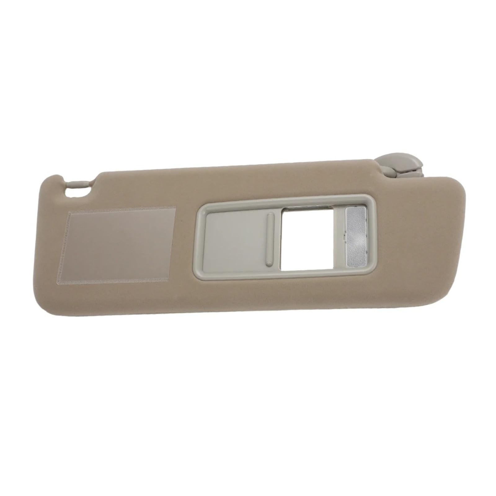 Auto Visier Sonnenschutz Sonnenblende Mit Lampenseite Fahrer Beifahrerseite Sonnenblende Extender Blendschutz Für Toyota Für Land Für Cruiser J12 Für Prado LC 120 2003–2009 Sonnenblende(Beige Right) von FRVVPL