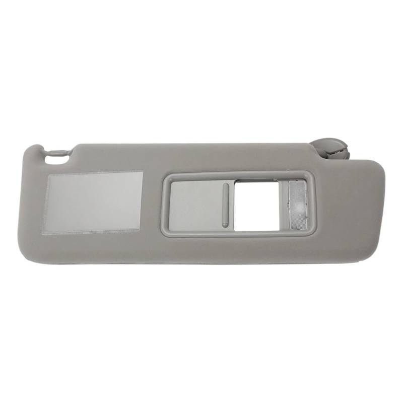 Auto Visier Sonnenschutz Sonnenblende Mit Lampenseite Fahrer Beifahrerseite Sonnenblende Extender Blendschutz Für Toyota Für Land Für Cruiser J12 Für Prado LC 120 2003–2009 Sonnenblende(Gray Right) von FRVVPL