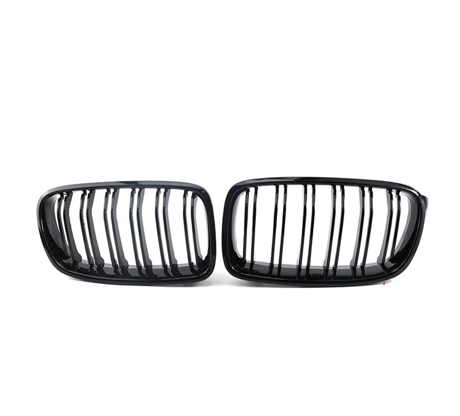 Front Kühlergrille Diamond Frontstoßstange Nierengrill Doppellamellen Racing Sport Grille Für 3er Serie Für F30 Für F31 Für F35 2011 2012 2013 2014-2019 Autozubehör Grill Kühlergrill Vorne(Double Line von FRVVPL