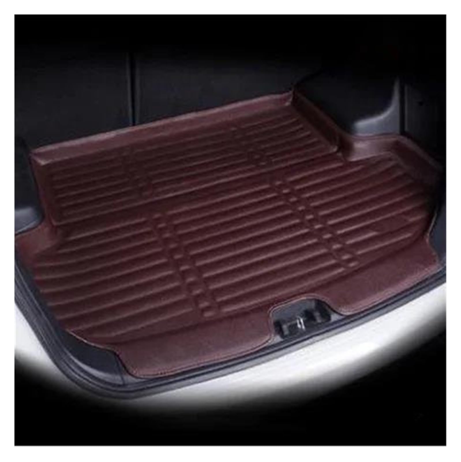 Kofferraummatte Für Nissan Für X-Trail X Für Trail T32 2014 2015 2016 2017 2018 2019-2020 Auto-Styling Auto-Kofferraumwanne Kofferraumwanne Cargo Mat Tray Boden Kofferraum Schutzmatte(Coffee) von FRVVPL