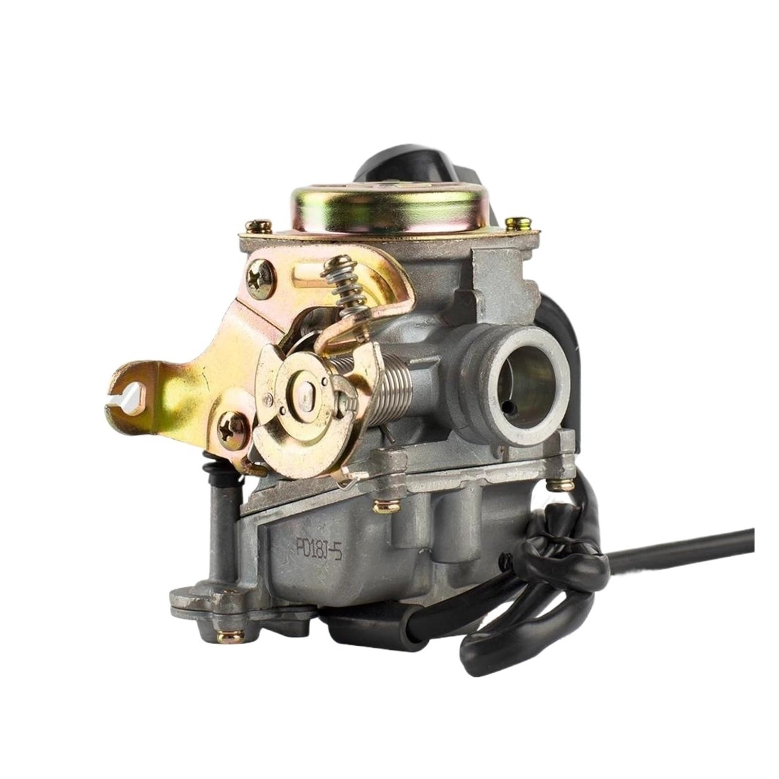 Motorrad Vergaser Carb Für GY6 50cc 60cc 80cc 100cc 139QMB 139QMA Motorrad PD18J 18mm Big Bore Carb CVK Vergaser Roller Moped ATV Go-Kart von FRVVPL