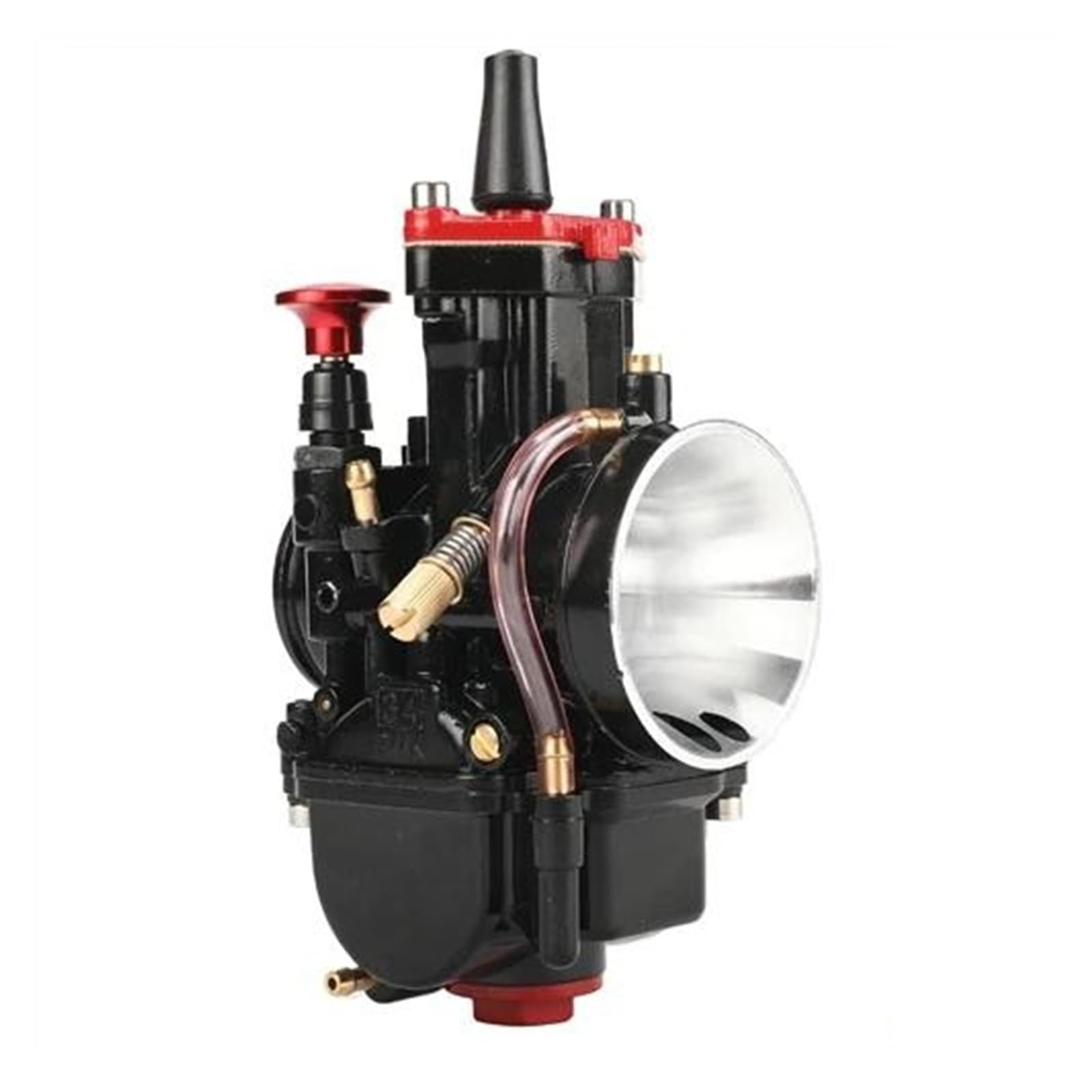 Motorrad Vergaser Carb Universal PWK 21 24 26 28 30 32 34 2T 4T 70cc Zu 350cc Motorrad Vergaser Mit Power Jet Für Mikuni Koso ATV(PWK24) von FRVVPL