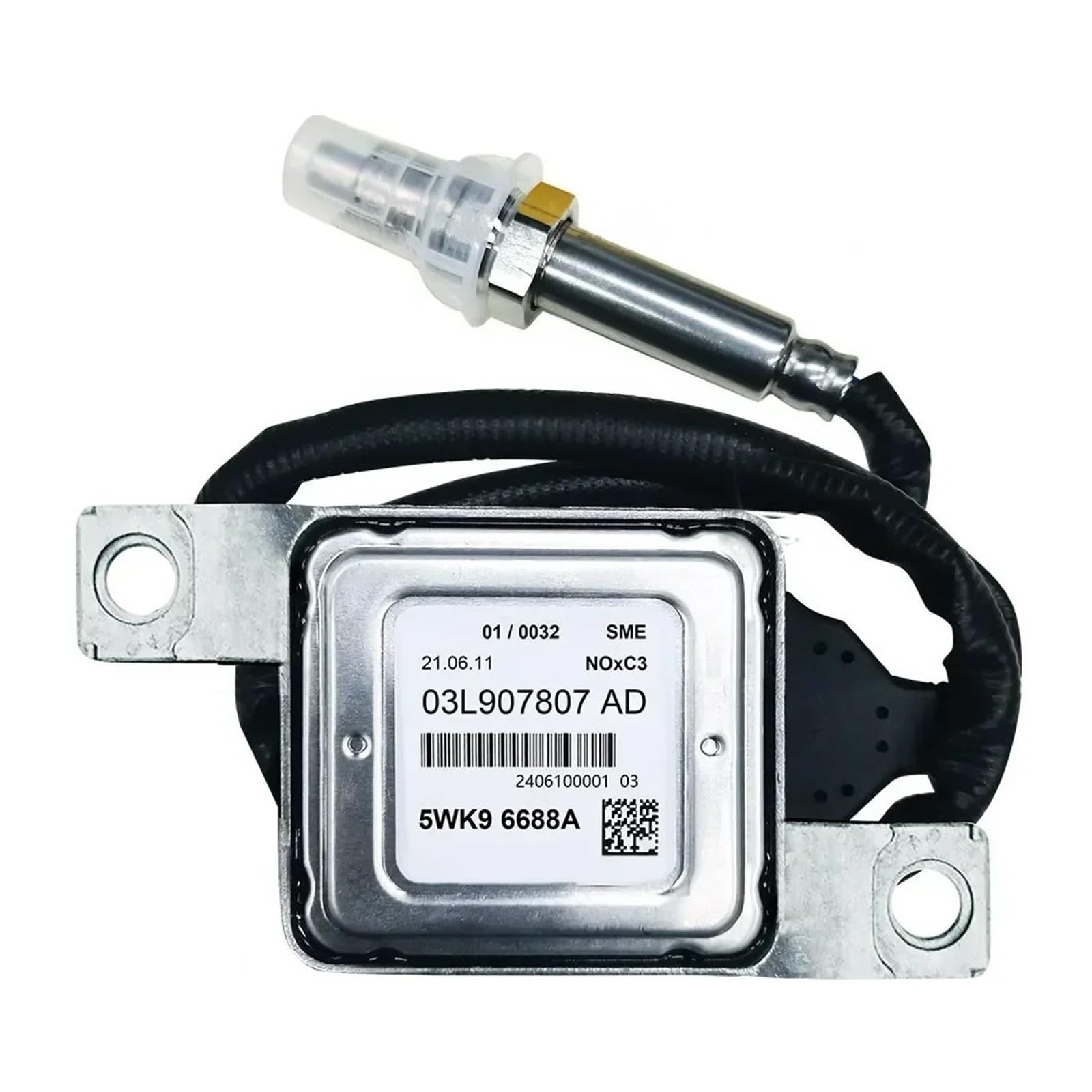 Nox Sensor 03L907807AD Stickstoff Oxid Sensor NOx Sensor 03L907807AD Für A4 A5 S4 S5 Für Passat Für Sharan OEM 8K0907807E 5WK9 6688A Stickoxidsensor(03L907807AD) von FRVVPL