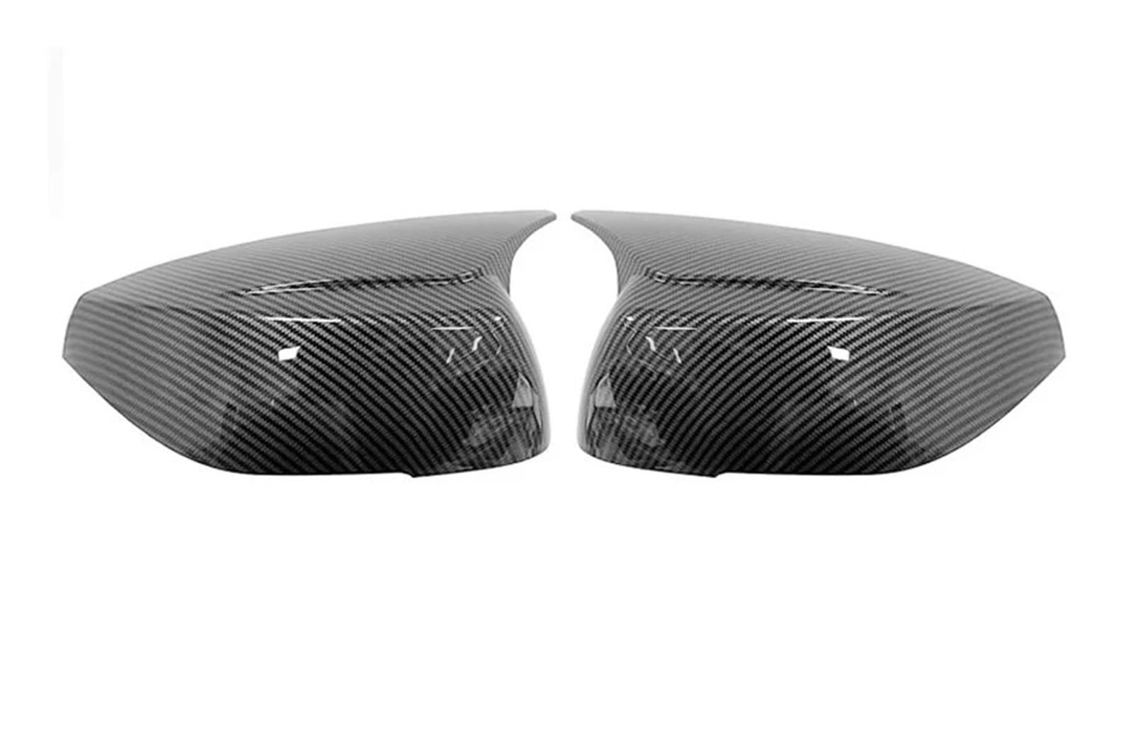 Tür Spiegelkappen Für Infiniti Q50 Q60 QX30 Q70 2014-2021 Ersatz Rückspiegel Abdeckung Rückspiegel Shell Carbon Faser Schwarz 1 Paar Auto Rückspiegelkappen(A pair carbon fiber) von FRVVPL