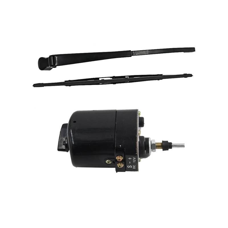 Wischermotor OEM: 01287358 7731000001 0390506510 UNIVERSAL 12V Scheibenwischer und Motor für Willis für Jeep-Traktor Wischmotor(Motor and Wiper) von FRVVPL