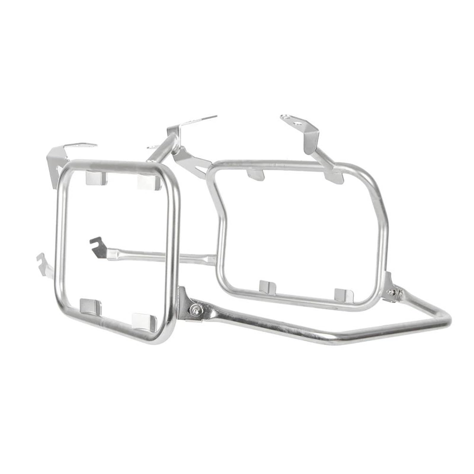 Armlehne Hinten Für BMW F850GS F750GS F 750GS GS850 850 GS 2018-2024 Motorrad Gepäckträger Satteltaschenhalterung Top Case Box Rack Edelstahl(Silver,Pannier Rack) von FSOZDBBPL