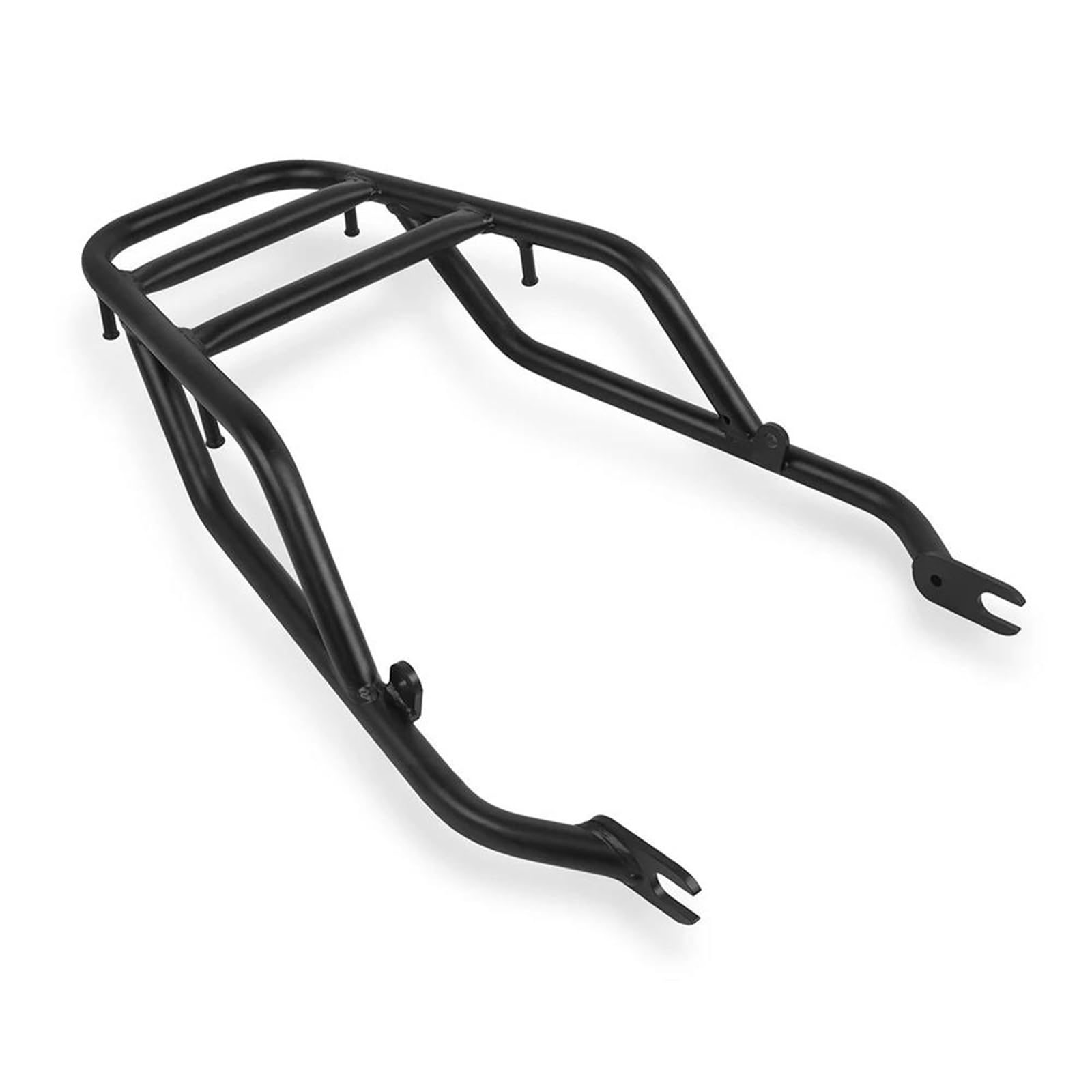 Armlehne Hinten Für Kawasaki W800 W650 W400 Motorrad Hinten Gepäckträger Sissy Bar Regal Und Rückenlehne Touring Schwanz Schiene Fracht Träger Halten Schwarz(Black) von FSOZDBBPL