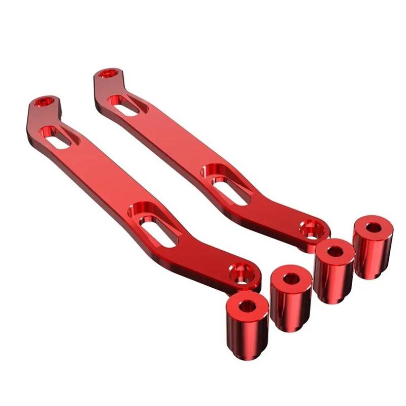 Armlehne Hinten Für Yamaha Tenere 700 Für Tenere700 XTZ700 T7 2019-2024 2023 2022 Beifahrer Hinten Haltegriff Sitz Hand Griff Haltegriff Schiene(Rood) von FSOZDBBPL