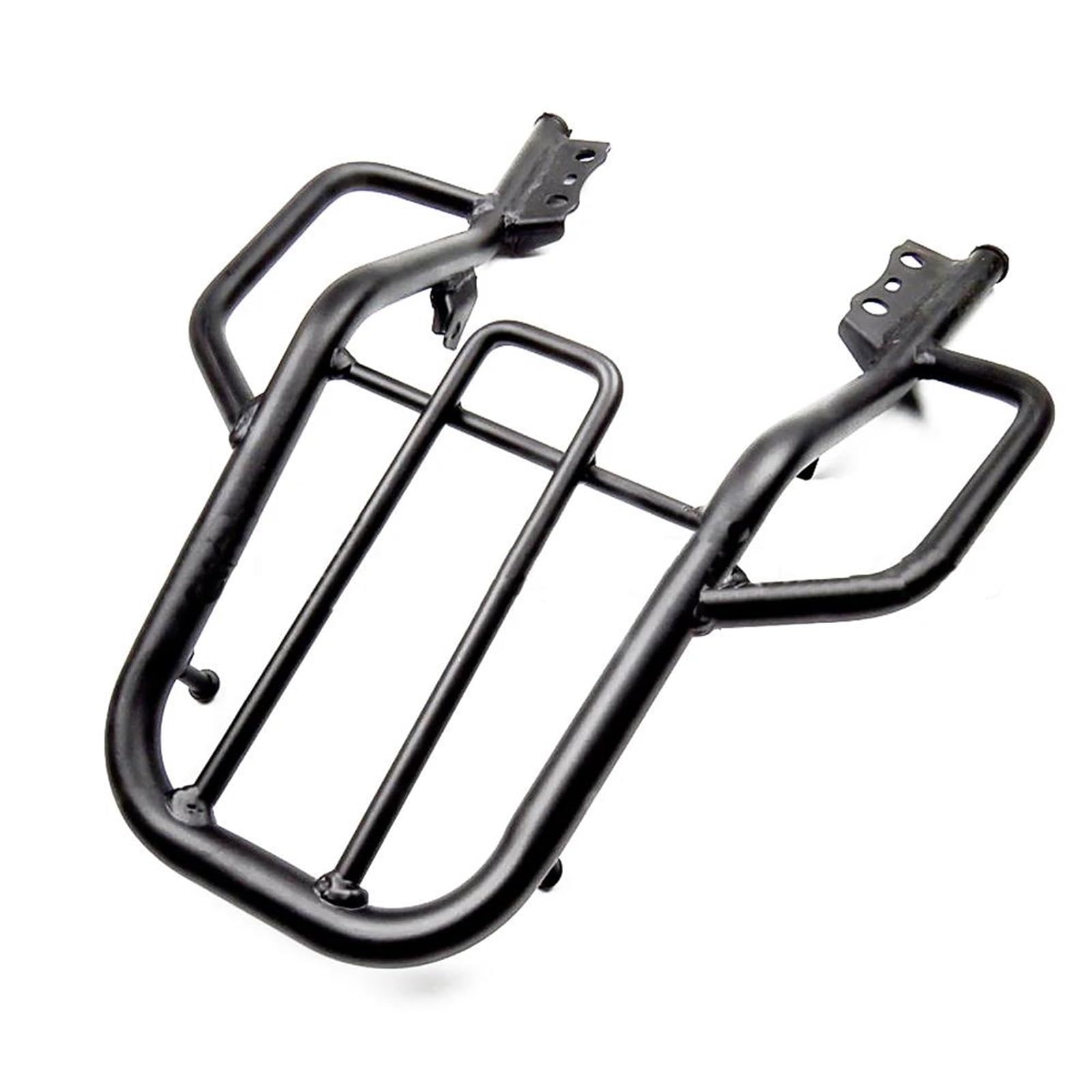 Armlehne Hinten Hinten Rack Gepäck Halter Satteltasche Unterstützung Fracht Regal Halterung Für Yamaha Tricker XG250 2003-2016 Hinten Fender(Black) von FSOZDBBPL