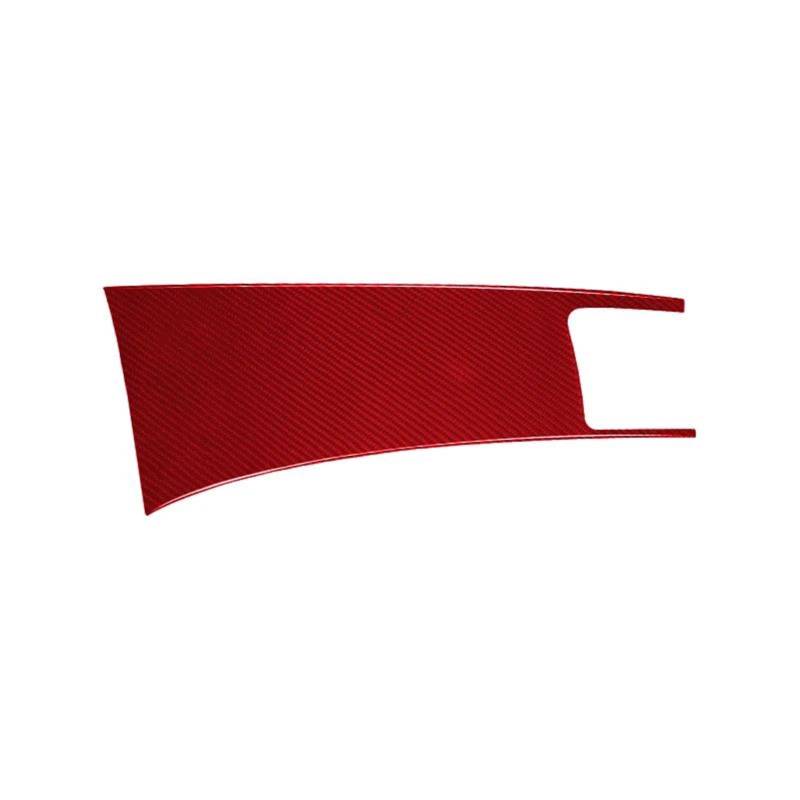 Auto Innenraum Aufkleber Armaturenbrett Panel Dekoration Trim Abdeckung Aufkleber Carbon Faser Auto Innen Zubehör Für Azera 2006 2007 2008 2009 2010 2011(Red Carbon Fiber) von FSOZDBBPL