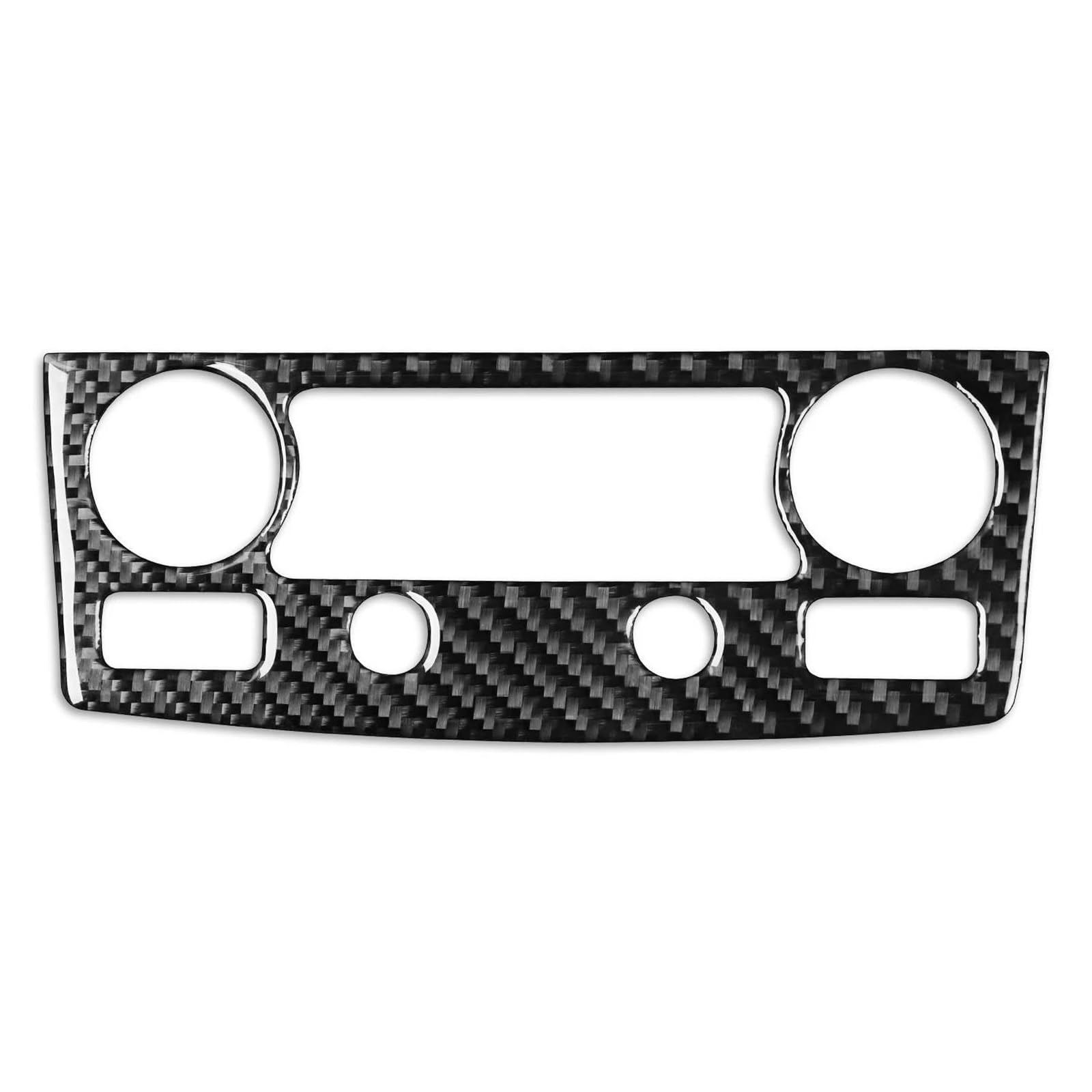 Auto Innenraum Aufkleber Für BMW 5 Series E60 2004-2007 Carbon Fiber Front Dach Licht Schalter Taste Panel Abdeckung Auto Innenräume Zubehör Aufkleber von FSOZDBBPL