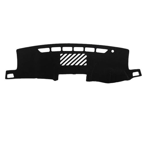 Auto Innenraum-Zubehör Armaturenbrett Abdeckung Matte Pad Dash Sonnenschutz Instrument Zubehör Für Toyota Crown S200 2009 2010 2011 2012(Black Edge) von FSOZDBBPL