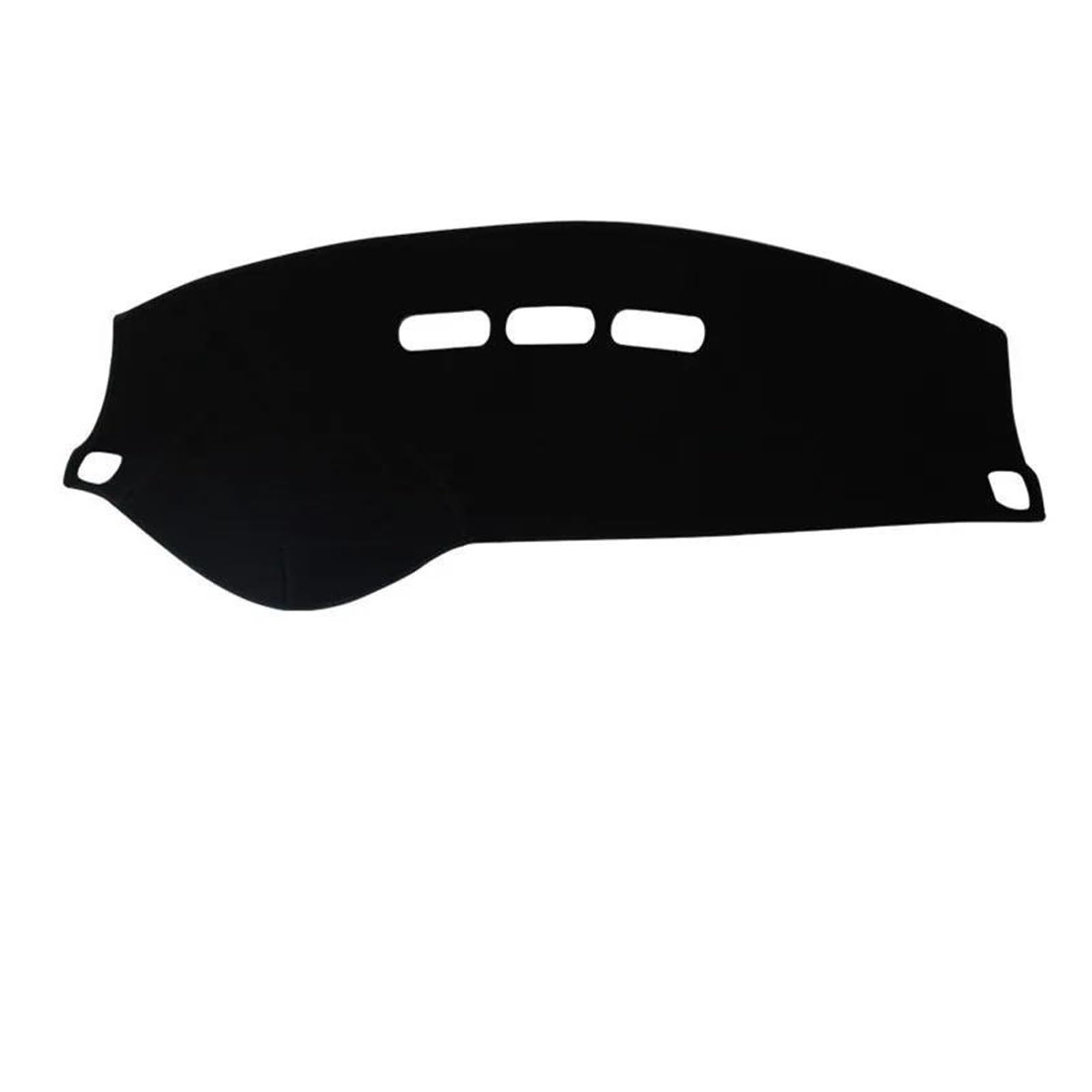 Auto Innenraum-Zubehör Dashmat Dashboard Cover Pad Matte Auto Zubehör LHD RHD Für Peugeot 508 508sw 508GT 2010-2018(Black Edge,Without LCD) von FSOZDBBPL