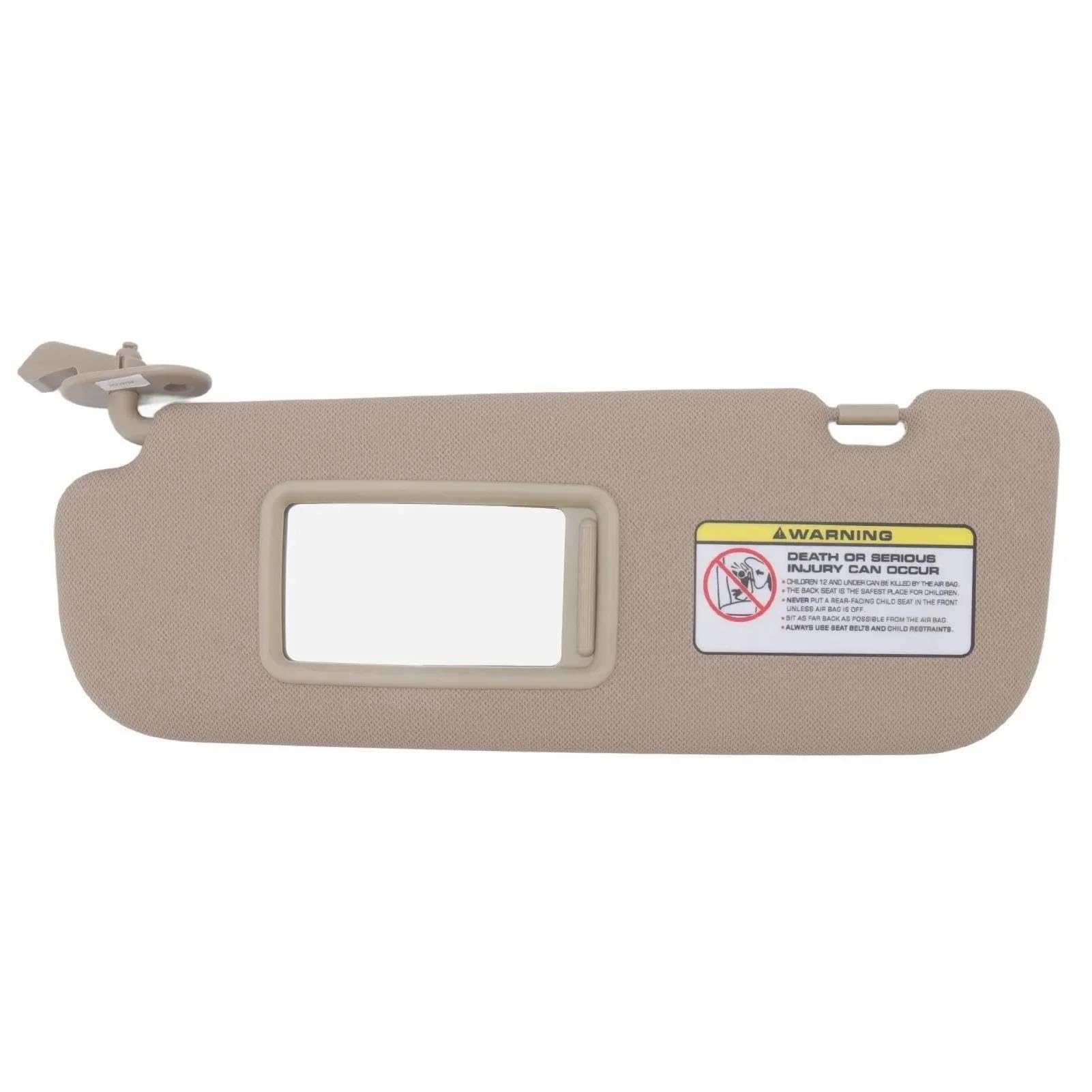 Auto Sonnenblende Für Hyundai Elantra 2011 2012 2013 2014 2015 Auto Sonnenblende Panel 852103X000TX Innen Sonnenschirm Sonnenschutz Ersatz(Beige,Left) von FSOZDBBPL