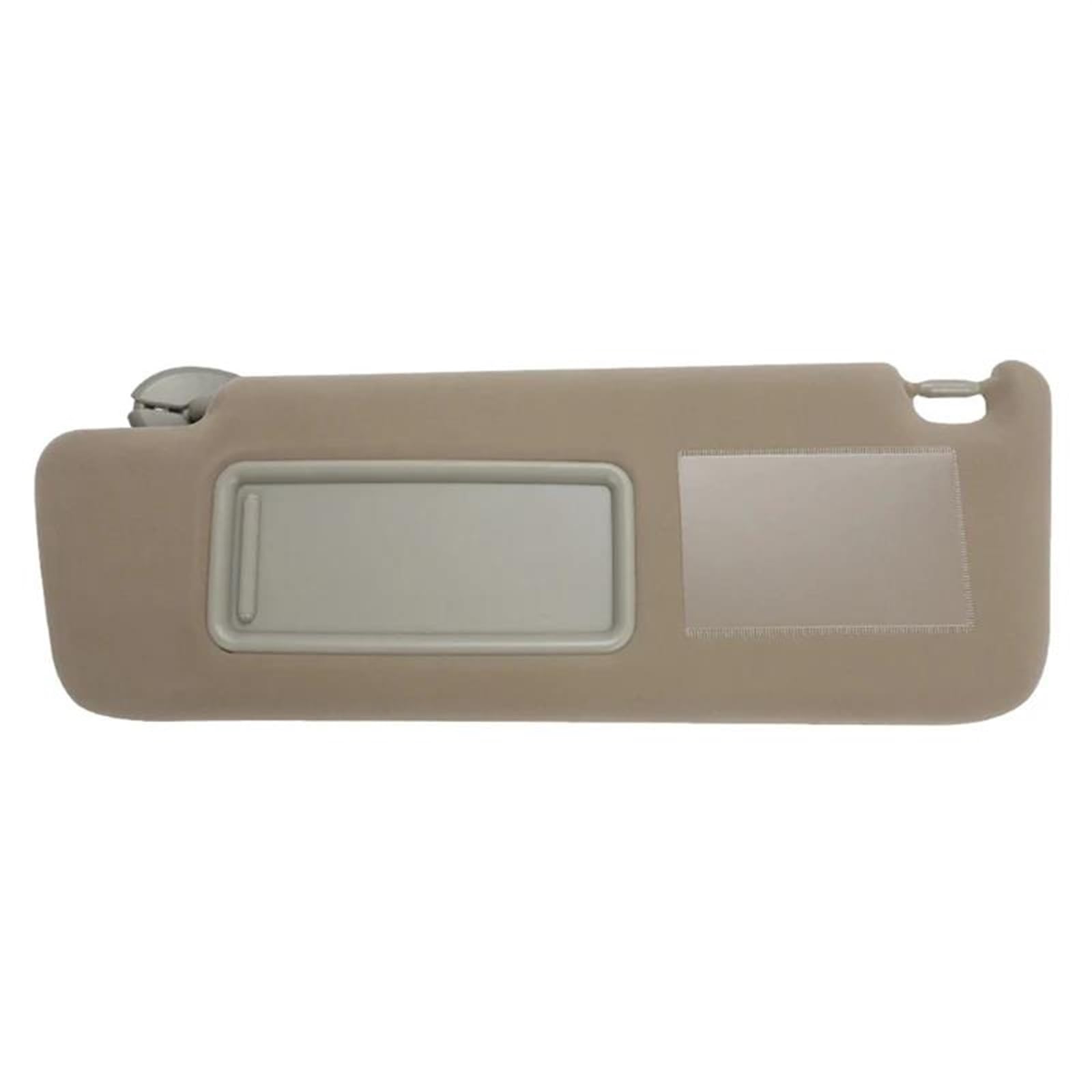 Auto Sonnenblende Sonnenblende Fahrer Beifahrerseite Sonnenblende Mit Lampe Für Für Toyota Land Cruiser J12 2002-2009 Für Prado LC120 2003-2009(Beige,Left) von FSOZDBBPL