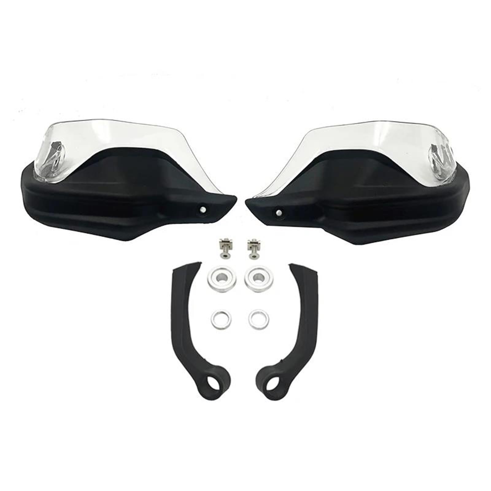 Motorrad Griffschutz Carbon Handschutz Schild Handschutz Schutz Windschutzscheibe Für BMW F900XR F900R F900 R F 900XR 2019 2020 2021 2022 2023(Black Clear Set) von FSOZDBBPL