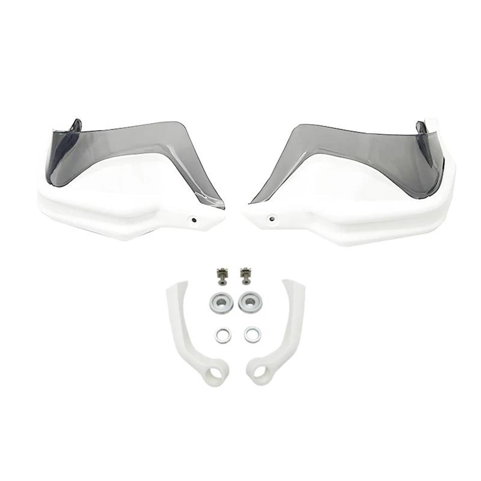 Motorrad Griffschutz Carbon Handschutz Schild Handschutz Schutz Windschutzscheibe Für BMW F900XR F900R F900 R F 900XR 2019 2020 2021 2022 2023(White Grey Set) von FSOZDBBPL