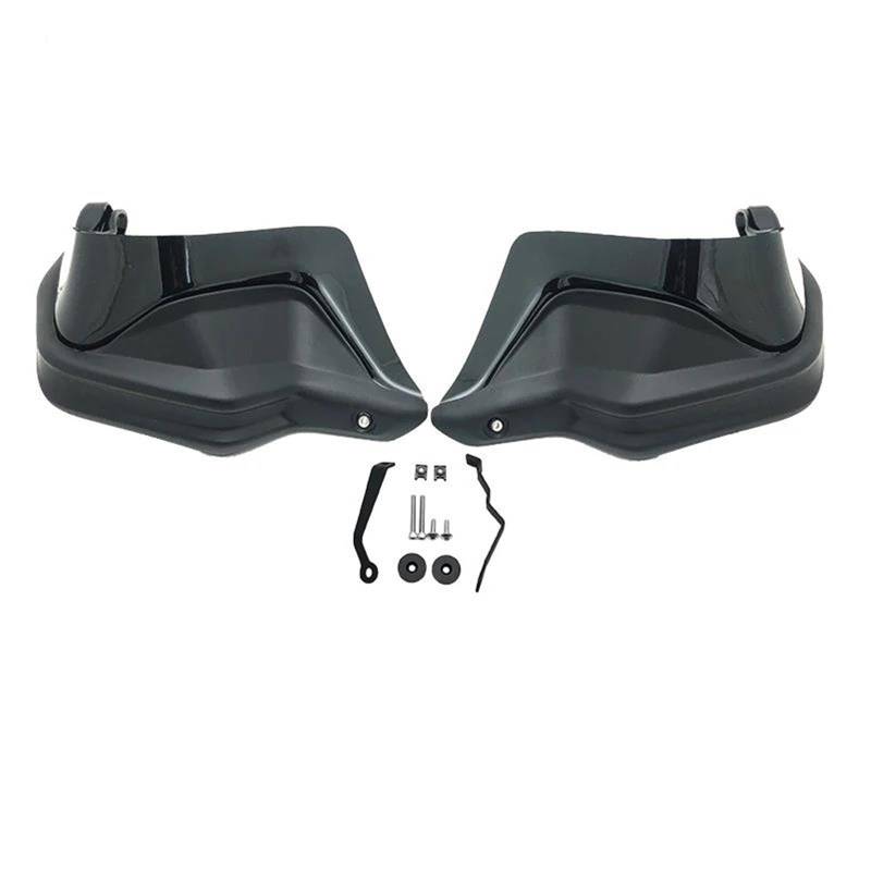 Motorrad Griffschutz Handprotektoren Für Voge Valico 525 DS525X DSX525 DSX 525 2023 2024 Motorrad Handschutz Handschutz Windschutz Handschützer Cove(Black set) von FSOZDBBPL