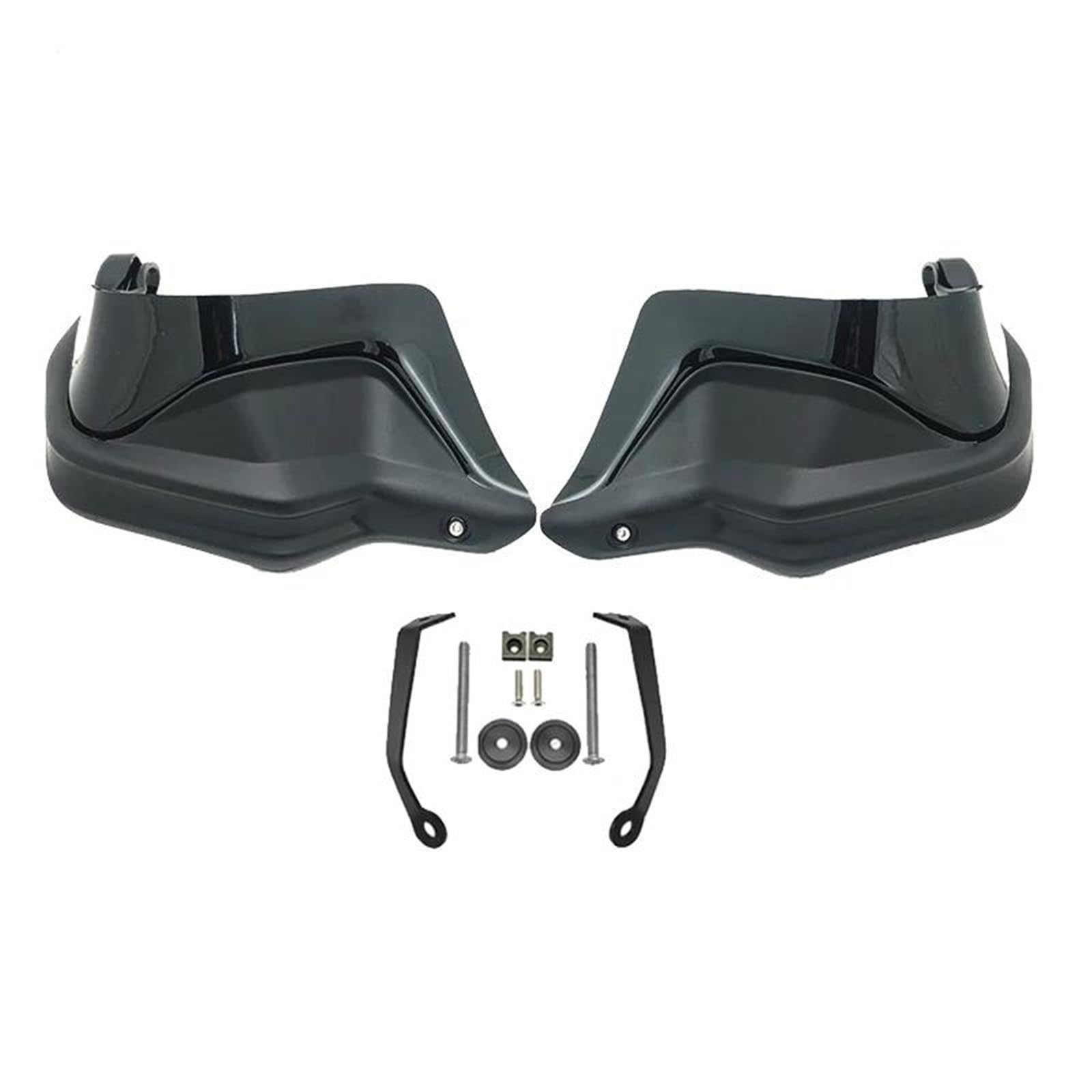 Motorrad Griffschutz Motorrad Handschützer Lenker Schutzschild Für Benelli TRK702 TRK702X TRK 702 TRK 702X 2022 2023(Black set) von FSOZDBBPL