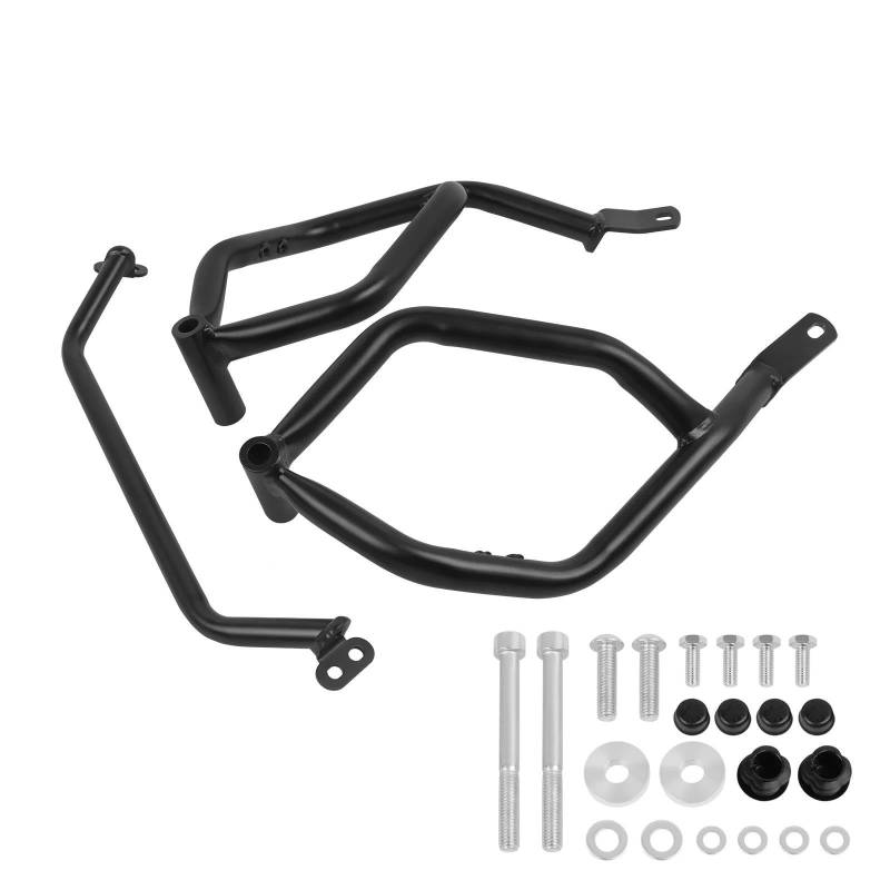 Motorrad Modifizierte Teile Für Suzuki V-strom 800DE VSTROM 800DE 800 De 2023 2024 Crash Tank Bars Motor Schutz Bar Stoßstange Stunt Käfig Protector(Lower) von FSOZDBBPL