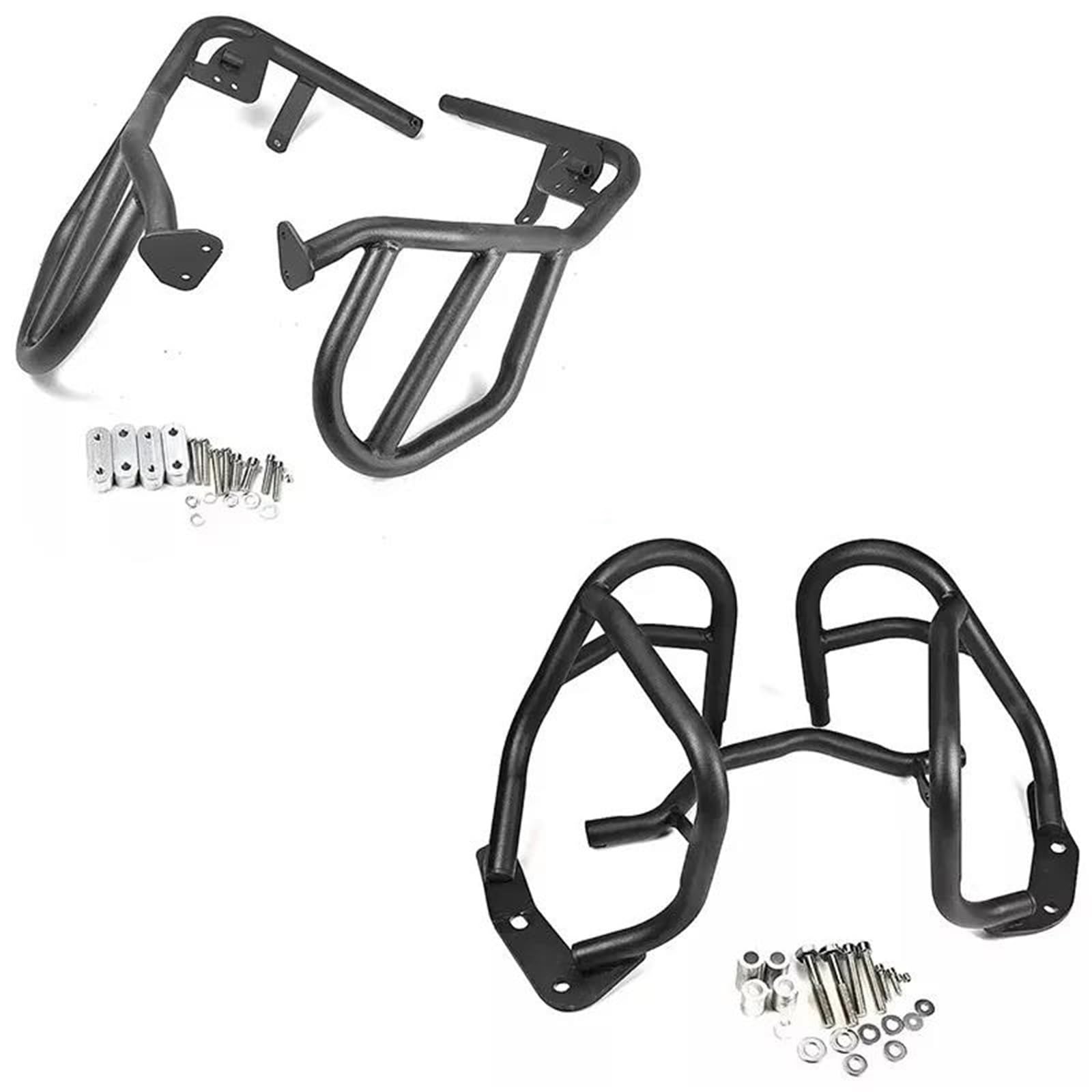 Motorrad Modifizierte Teile Motorradöl Gekühlte Crash Bar Highway Motor Tank Guard Abdeckung Stoßfänger Rahmenschutz Für BMW R1200GS R 1200 GS 2008-2012(Black,A set) von FSOZDBBPL