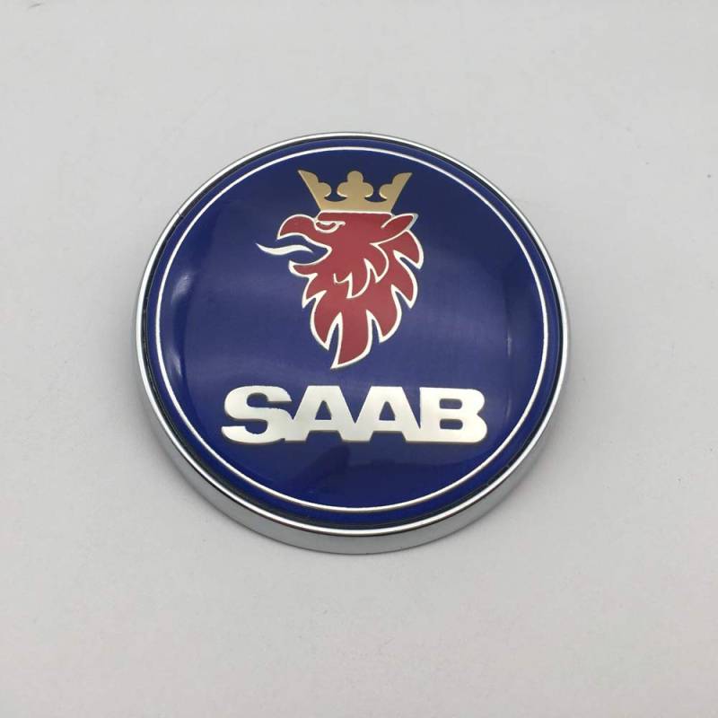 1 Stück für Saab 9-3 Saloon Boot Badge 2003-2012 12769690 (2 Stifte) (Blau) von FTC