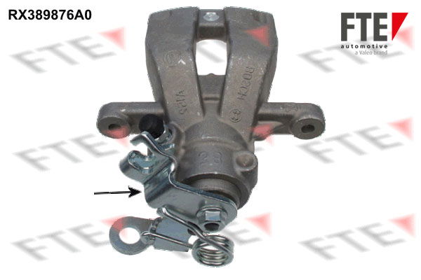 Bremssattel Hinterachse rechts FTE RX389876A0 von FTE