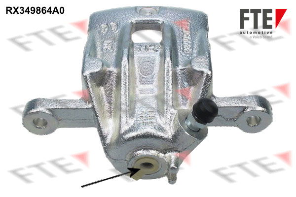 Bremssattel Hinterachse rechts vor der Achse FTE RX349864A0 von FTE