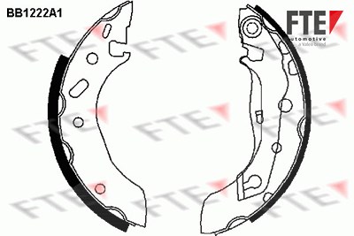 Fte Bremsbackensatz [Hersteller-Nr. 9100046] für Ford, Mazda von FTE