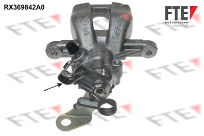 Fte Bremssattel [Hersteller-Nr. 9290465] für Abarth, Fiat, Opel von FTE